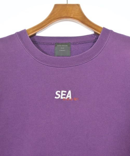 WIND AND SEA（ウィンダンシー）スウェット 紫 サイズ:M レディース/2200650574021