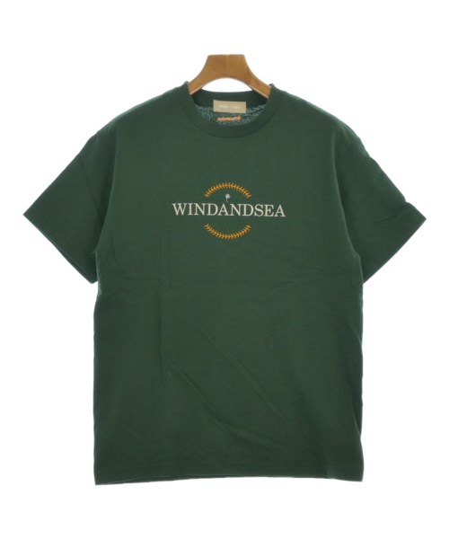 WIND AND SEA(ウィンダンシー)Tシャツ・カットソー 緑 サイズ:M/2200652913026