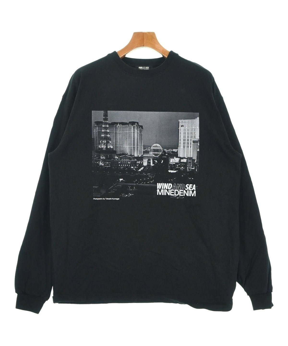 WIND AND SEA（ウィンダンシー）Tシャツ・カットソー 黒 サイズ:XL