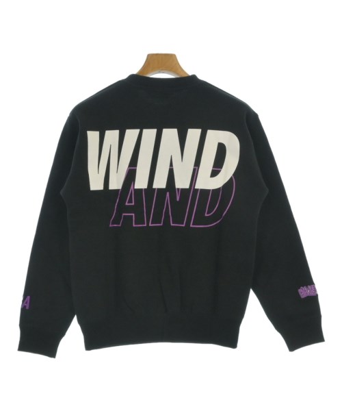 WIND AND SEA（ウィンダンシー）スウェット 黒 サイズ:XS メンズ/2200664503062