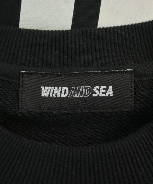 WIND AND SEA（ウィンダンシー）スウェット 黒 サイズ:XS メンズ/2200664503062
