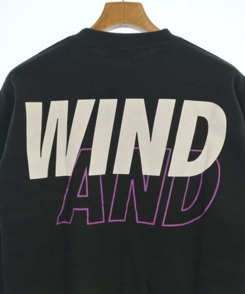 WIND AND SEA（ウィンダンシー）スウェット 黒 サイズ:XS メンズ/2200664503062