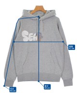 WIND AND SEA（ウィンダンシー）パーカー グレー サイズ:S レディース/2200663278190