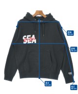WIND AND SEA（ウィンダンシー）パーカー 黒 サイズ:S メンズ/2200667985025