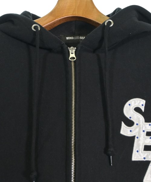 WIND AND SEA（ウィンダンシー）パーカー 黒 サイズ:XL メンズ/2200667985049