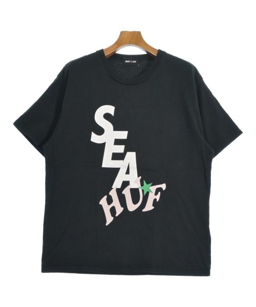 WIND AND SEA(ウィンダンシー)Tシャツ・カットソー 黒 サイズ:L/2200667985261