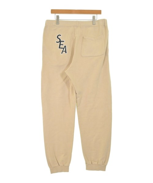 WIND AND SEA（ウィンダンシー）スウェットパンツ ベージュ サイズ:L メンズ/2200670489060