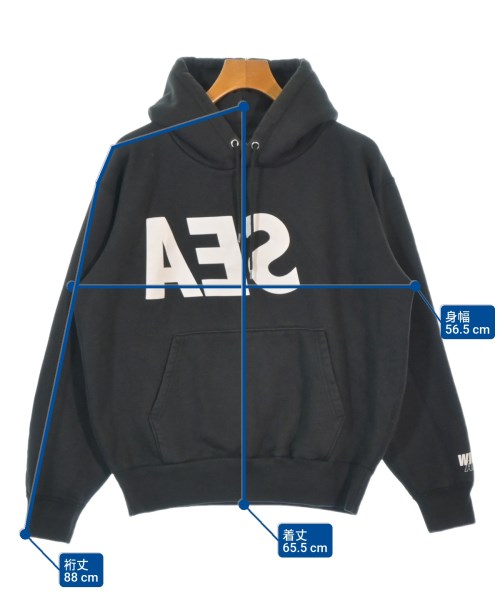 WIND AND SEA（ウィンダンシー）パーカー 黒 サイズ:M メンズ/2200671568108