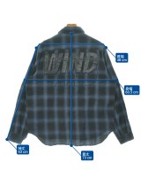 WIND AND SEA（ウィンダンシー）カジュアルシャツ 紺 サイズ:XL メンズ/2200723829188