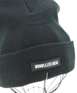 WIND AND SEA（ウィンダンシー）ニットキャップ・ビーニー 黒 サイズ:- メンズ/2200731525140