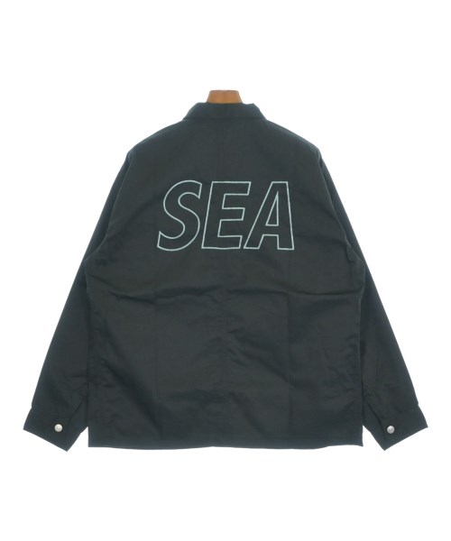 WIND AND SEA（ウィンダンシー）カバーオール 黒 サイズ:L メンズ/2200734559081