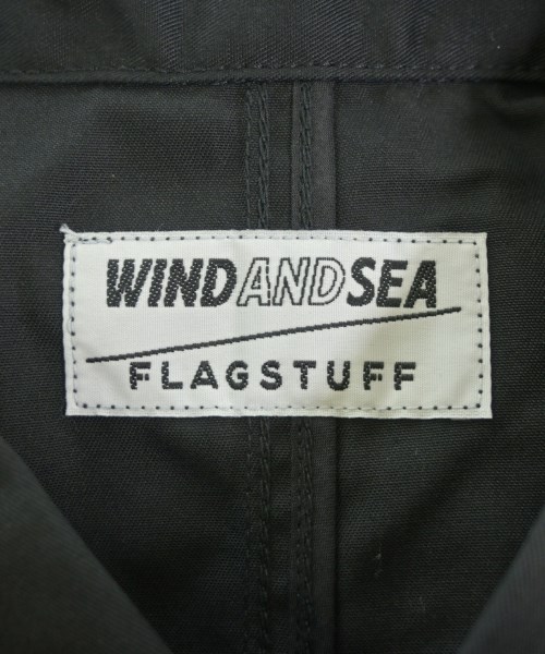 WIND AND SEA（ウィンダンシー）カバーオール 黒 サイズ:L メンズ/2200734559081