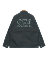 WIND AND SEA（ウィンダンシー）カバーオール 黒 サイズ:L メンズ/2200734559081