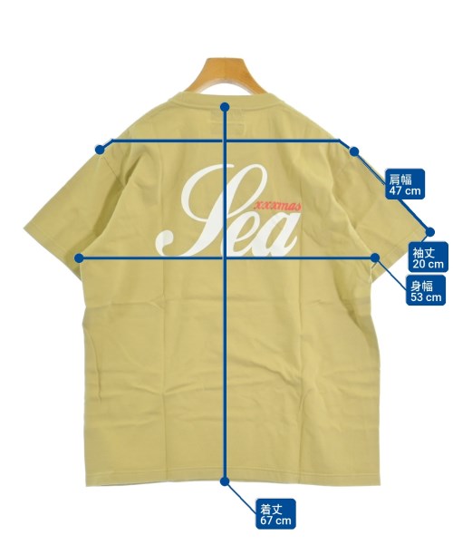 WIND AND SEA（ウィンダンシー）Tシャツ・カットソー ベージュ サイズ:M メンズ/2200734559135