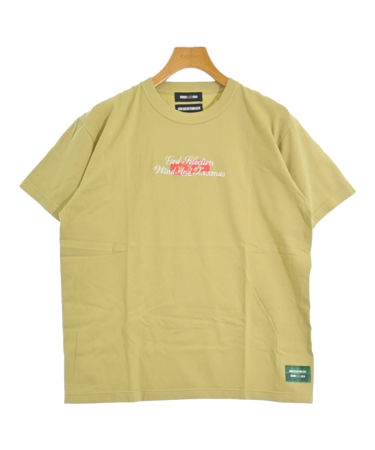WIND AND SEA（ウィンダンシー）Tシャツ・カットソー ベージュ サイズ