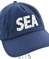 WIND AND SEA（ウィンダンシー）キャップ 紺 サイズ:F メンズ/2200734746153