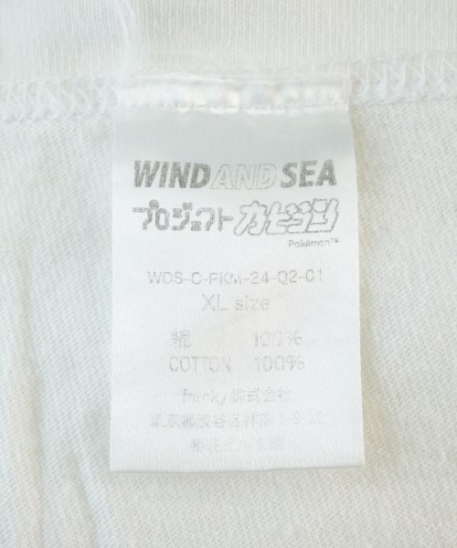 WIND AND SEA（ウィンダンシー）Tシャツ・カットソー 白 サイズ:XL メンズ/2200720045055