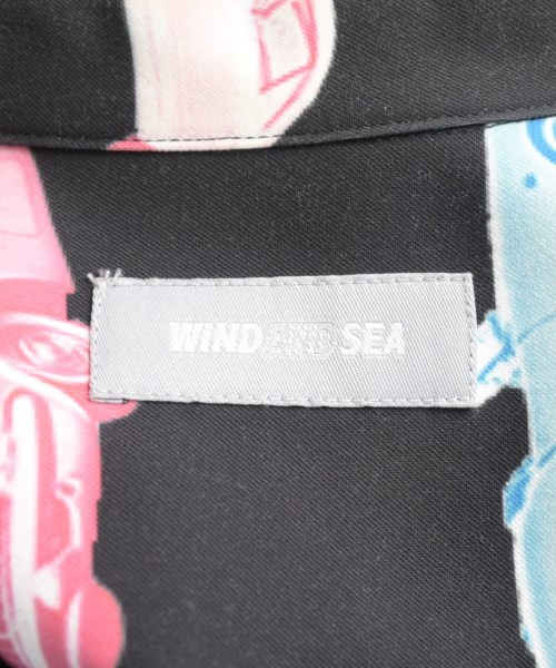 WIND AND SEA（ウィンダンシー）カジュアルシャツ 黒 サイズ:S メンズ/2200720934014
