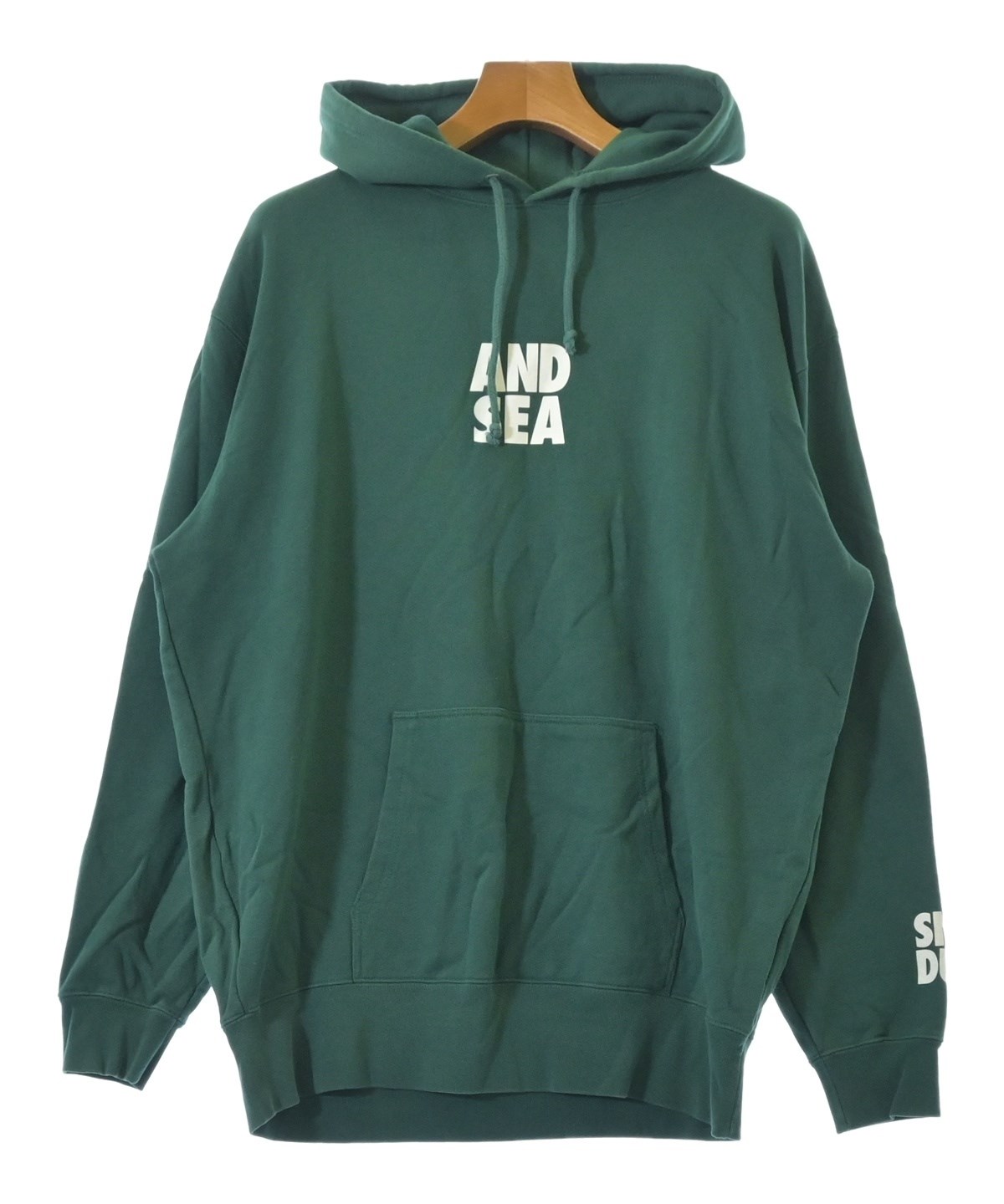 【新品・未使用】WIND AND SEA ウィンダンシー パーカー ジャガード WIND AND SEA（ウィンダンシー）パーカー 緑 サイズ:L メンズ