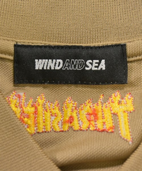 WIND AND SEA（ウィンダンシー）ポロシャツ ベージュ サイズ:L メンズ/2200722988381