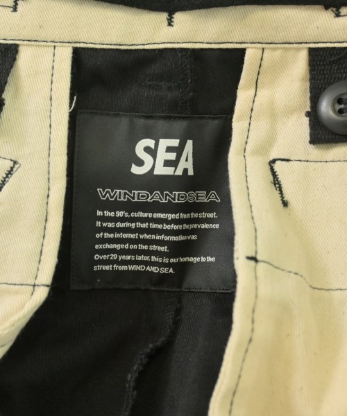 WIND AND SEA（ウィンダンシー）カーゴパンツ 黒 サイズ:L メンズ/2200723810315