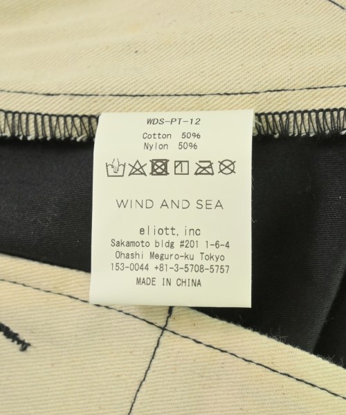 WIND AND SEA（ウィンダンシー）カーゴパンツ 黒 サイズ:L メンズ/2200723810315