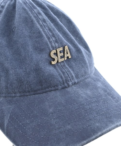 WIND AND SEA（ウィンダンシー）キャップ 紺 サイズ:F メンズ/2200723819103