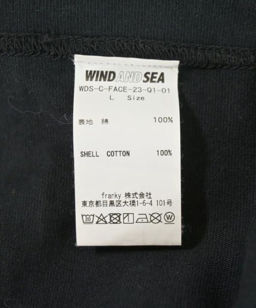 WIND AND SEA（ウィンダンシー）Tシャツ・カットソー 黒 サイズ:L メンズ/2200724542086