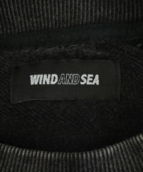 WIND AND SEA（ウィンダンシー）スウェット 黒 サイズ:L メンズ/2200724821013