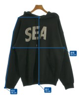 WIND AND SEA（ウィンダンシー）パーカー 黒 サイズ:L メンズ/2200727637017