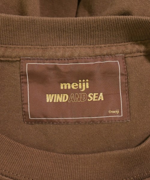 WIND AND SEA（ウィンダンシー）Tシャツ・カットソー 茶 サイズ:XL メンズ/2200727637024