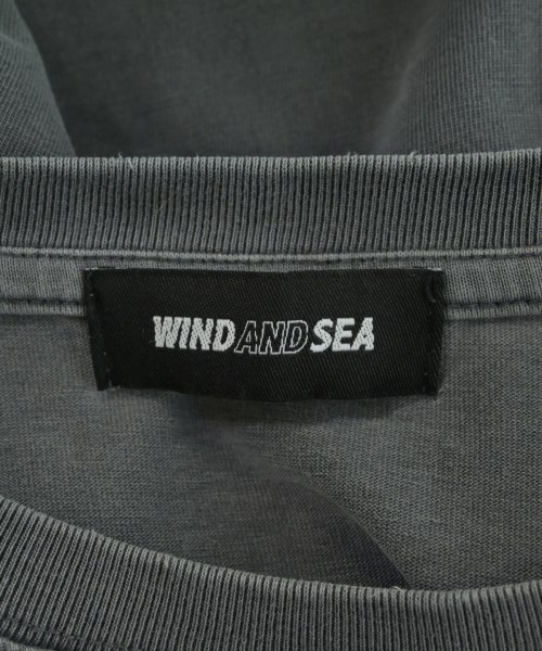 WIND AND SEA（ウィンダンシー）Tシャツ・カットソー グレー サイズ:M メンズ/2200682419031