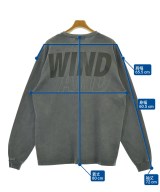 WIND AND SEA（ウィンダンシー）Tシャツ・カットソー グレー サイズ:XL メンズ/2200686419013
