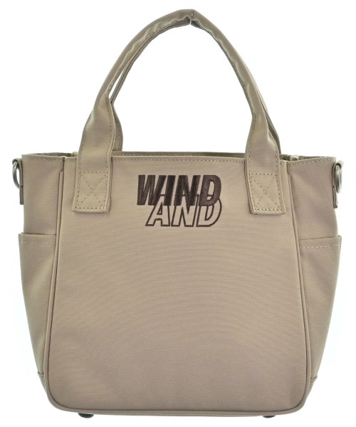 WIND AND SEA(ウィンダンシー)ハンドバッグ ベージュ サイズ:-/2200683540048
