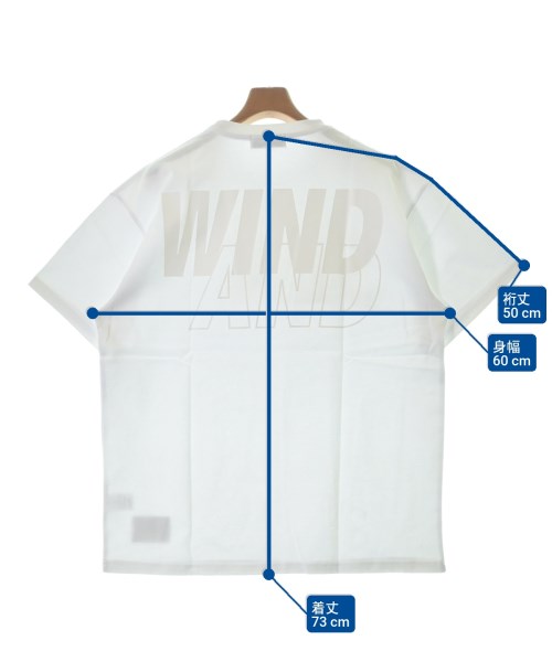WIND AND SEA（ウィンダンシー）Tシャツ・カットソー 白 サイズ:L メンズ/2200691530062