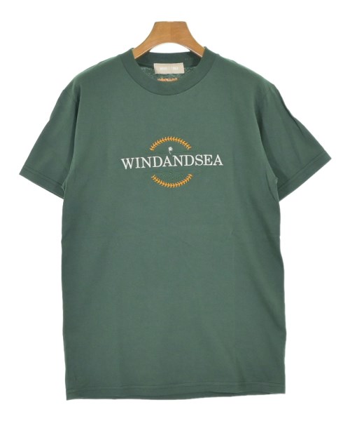WIND AND SEA(ウィンダンシー)Tシャツ・カットソー 緑 サイズ:S/2200693429043