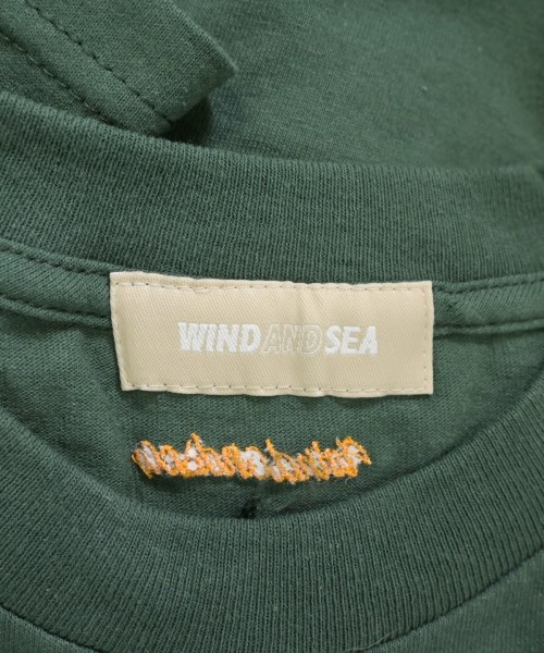 WIND AND SEA（ウィンダンシー）Tシャツ・カットソー 緑 サイズ:S レディース/2200693429043
