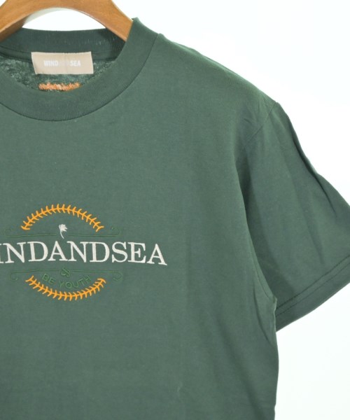 WIND AND SEA（ウィンダンシー）Tシャツ・カットソー 緑 サイズ:S レディース/2200693429043