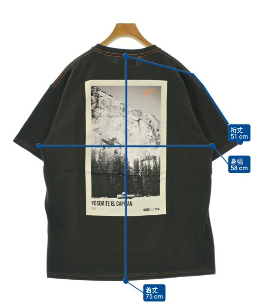 WIND AND SEA（ウィンダンシー）Tシャツ・カットソー グレー サイズ:XL メンズ/2200693429074