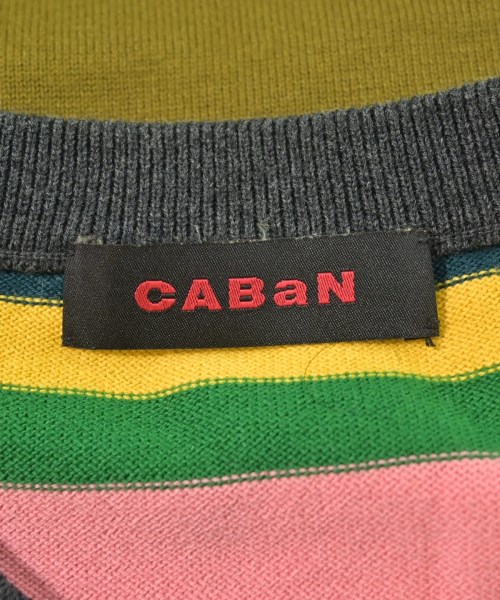 CABaN（キャバン）ニット・セーター カーキ サイズ:L メンズ/2200634845123