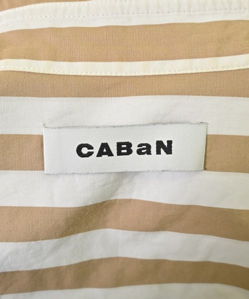 CABaN（キャバン）カジュアルシャツ ベージュ サイズ:M メンズ/2200626508067