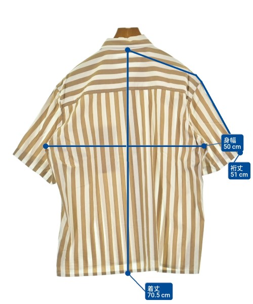 CABaN（キャバン）カジュアルシャツ ベージュ サイズ:M メンズ/2200626508067