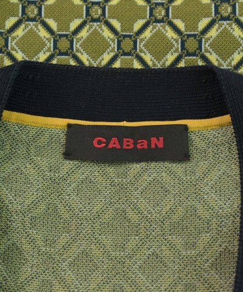 CABaN（キャバン）カーディガン カーキ サイズ:M メンズ/2200623484081