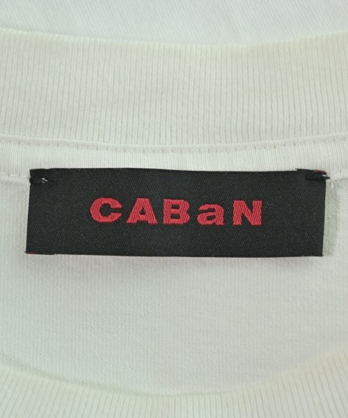 CABaN（キャバン）Tシャツ・カットソー 白 サイズ:L メンズ/2200621909173