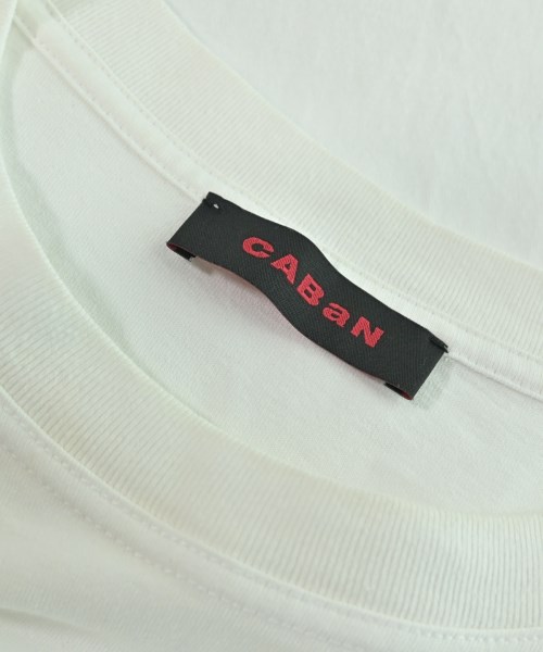 CABaN（キャバン）Tシャツ・カットソー 白 サイズ:L メンズ/2200621909173