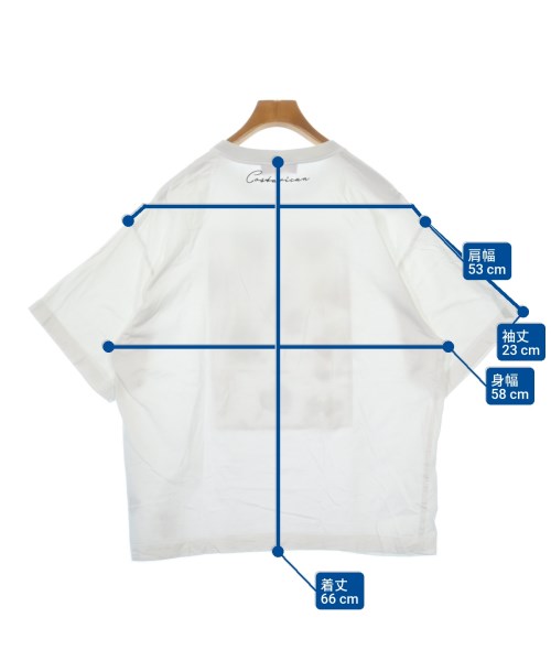 CABaN（キャバン）Tシャツ・カットソー 白 サイズ:M メンズ/2200627796081