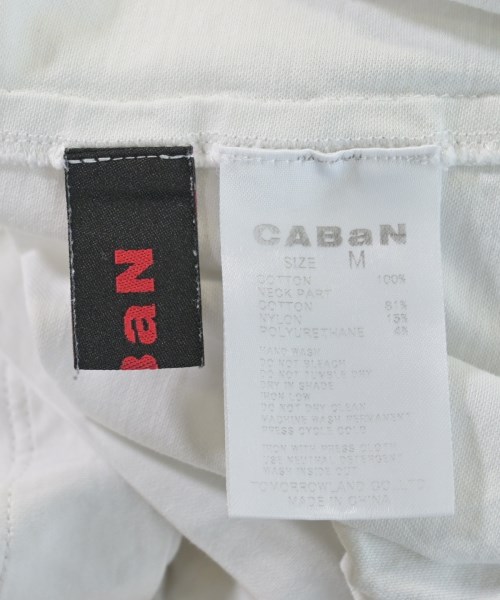 CABaN（キャバン）Tシャツ・カットソー 白 サイズ:M メンズ/2200627796135