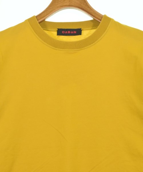 CABaN（キャバン）Tシャツ・カットソー 黄 サイズ:S メンズ/2200610591020