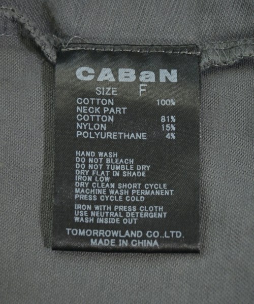 CABaN（キャバン）Tシャツ・カットソー グレー サイズ:F メンズ/2200608728094