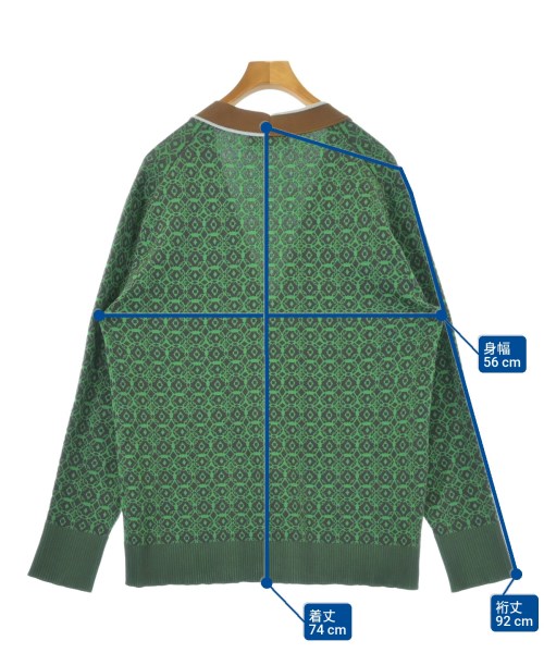 CABaN（キャバン）カーディガン 緑 サイズ:L メンズ/2200618894031